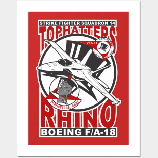 VFA-14 Tophatters Posters and Art